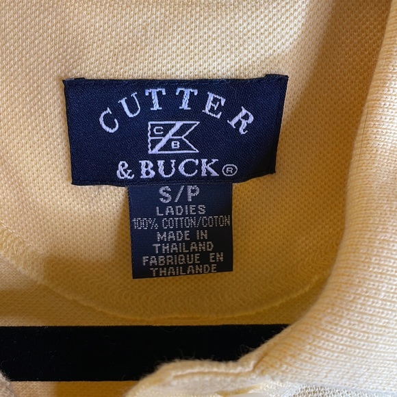 Cutter & Buck Yellow Golf Shirt - Picture 3 of 5